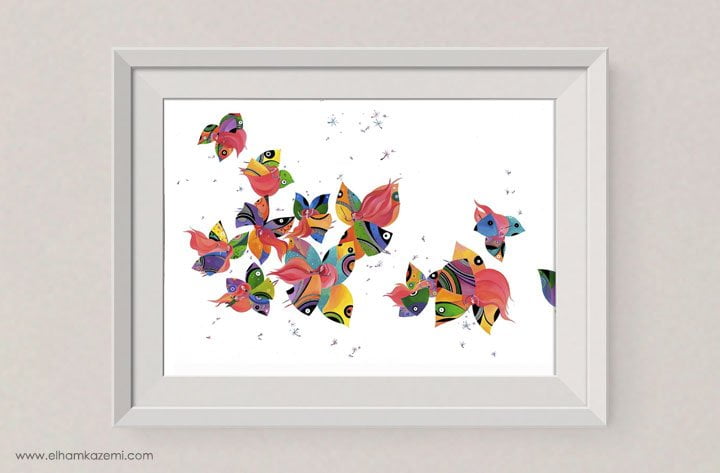 The boy with curly hair